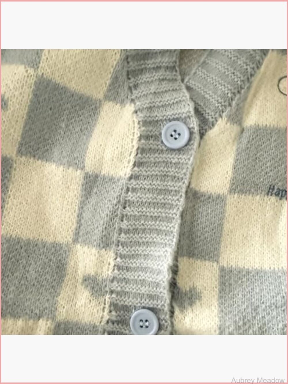 Anime Knit Cardigan, Long Sleeve Button Down Uniform Style Outerwear, Soft Cozy - Picture 4 of 7